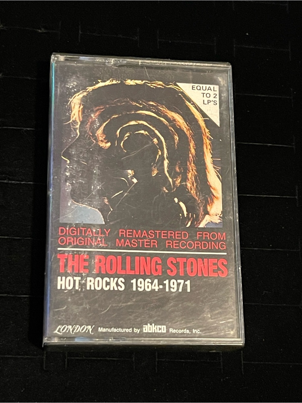 The Rolling Stones White & Black 'Hot Rocks 1964-1971' Cassette